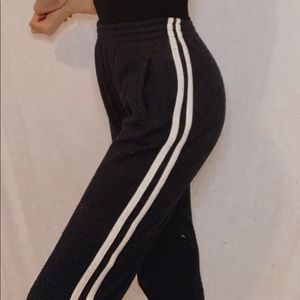 Brandy Melville Striped Sweatpants